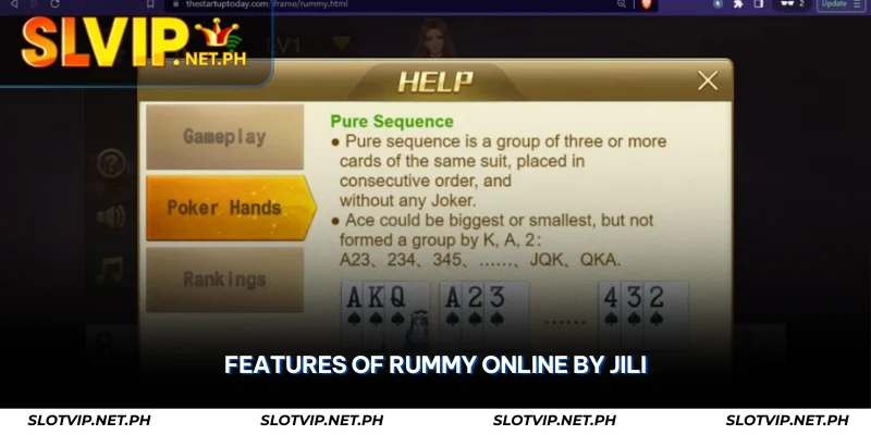 Rummy Online JILI – Play Classic Card Game at SLOTVIP 3 features of rummy online by jili