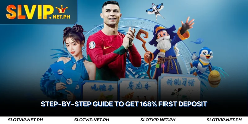 168% First Deposit Bonus at SLOTVIP – Claim Now! 3 step-by-step guide to get 168% first deposit