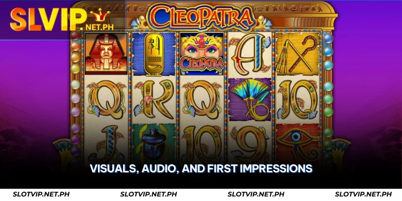 Cleopatra Slot on SLOTVIP – Spin Into the Queen’s Treasures 2 visuals, audio, and first impressions